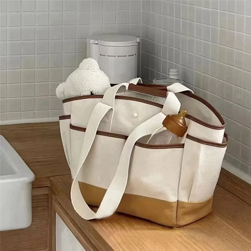 B78B-Large Baby Shower Box For Newborn Necessities, Portable Mummy Bag For Baby Products And Large-Capacity Diaper Bag