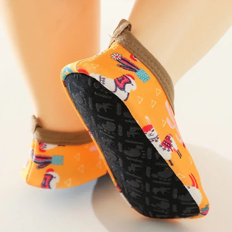 Children Swimming Surf Sports Sneakers Four Season Anti-slip Aqua Swim Floor Socks Baby Kids Cartoon Pool Beach Water Shoes