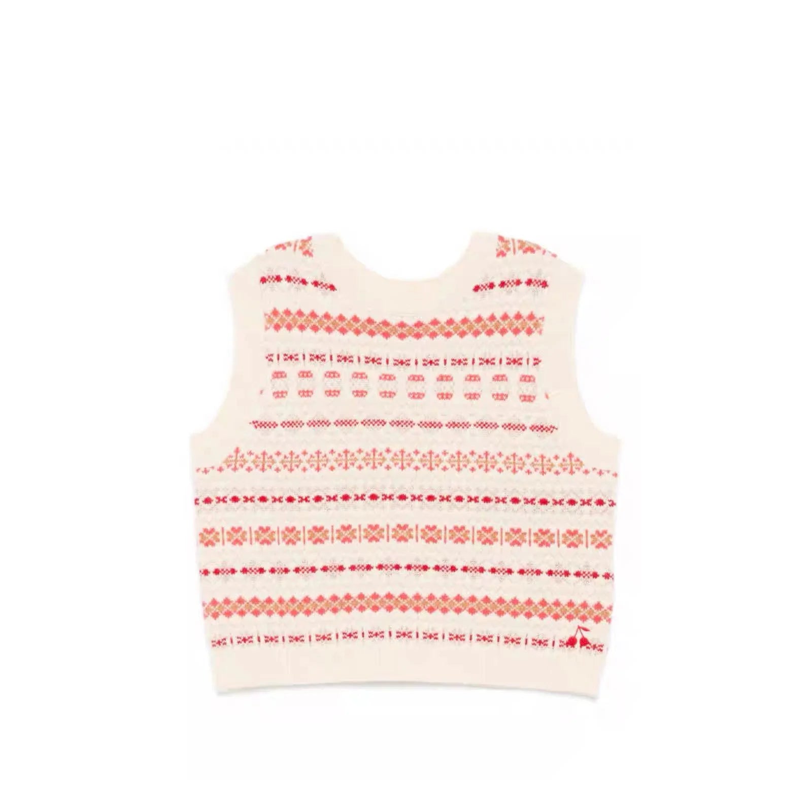 Girls Sweater BP Brand 2026 New Winter Cherry Baby Cardigan Cute Boys Tops Kids Clothes Pink Knitted Sweater Children Outwear