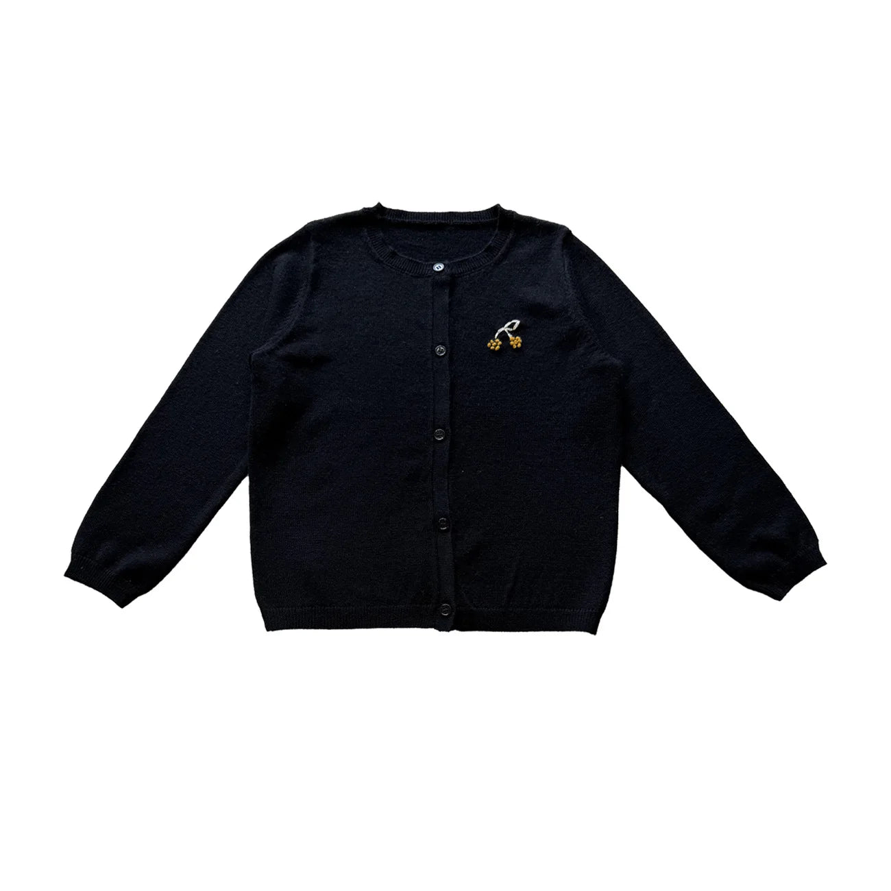 Girls Sweater BP Brand 2026 New Winter Cherry Baby Cardigan Cute Boys Tops Kids Clothes Pink Knitted Sweater Children Outwear