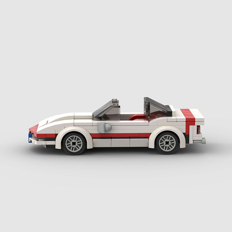 Convertible Car Model Building Block Toy