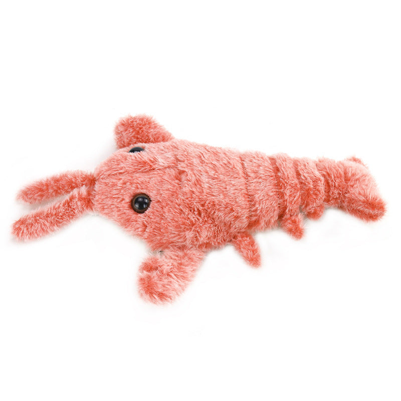 Electric USB Charging Pet Cat Molar Plush Toy
