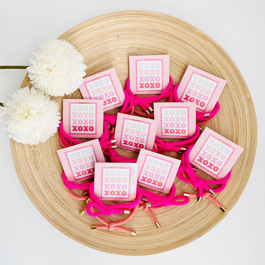 "XOXO" Hair Tie Set