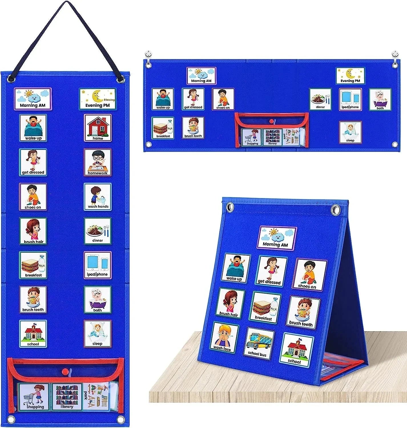 Children's Visual Schedule Chart