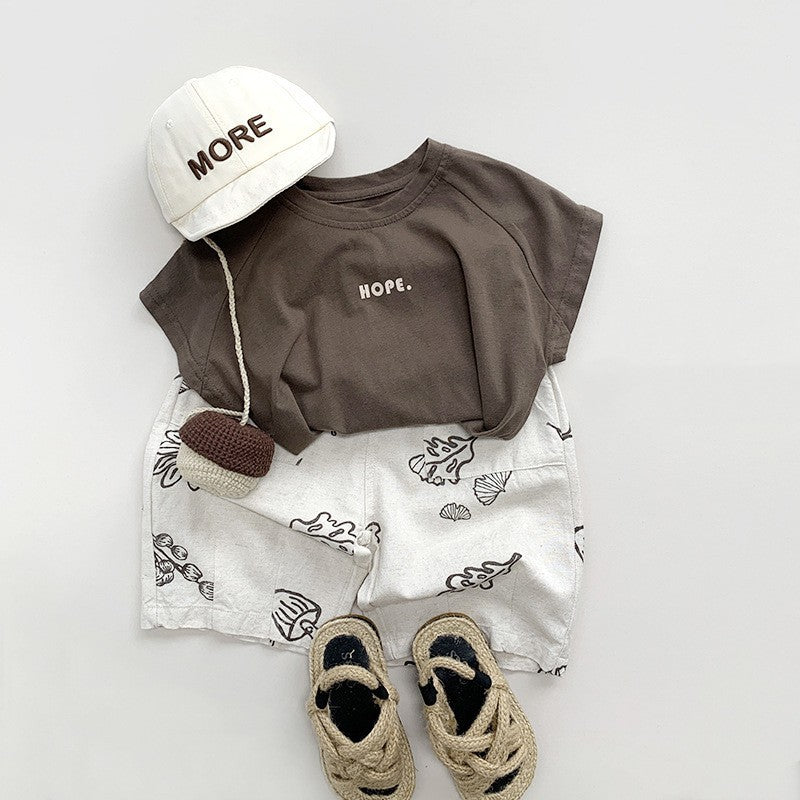 Korean Style Japanese Style Simple All-match Tops