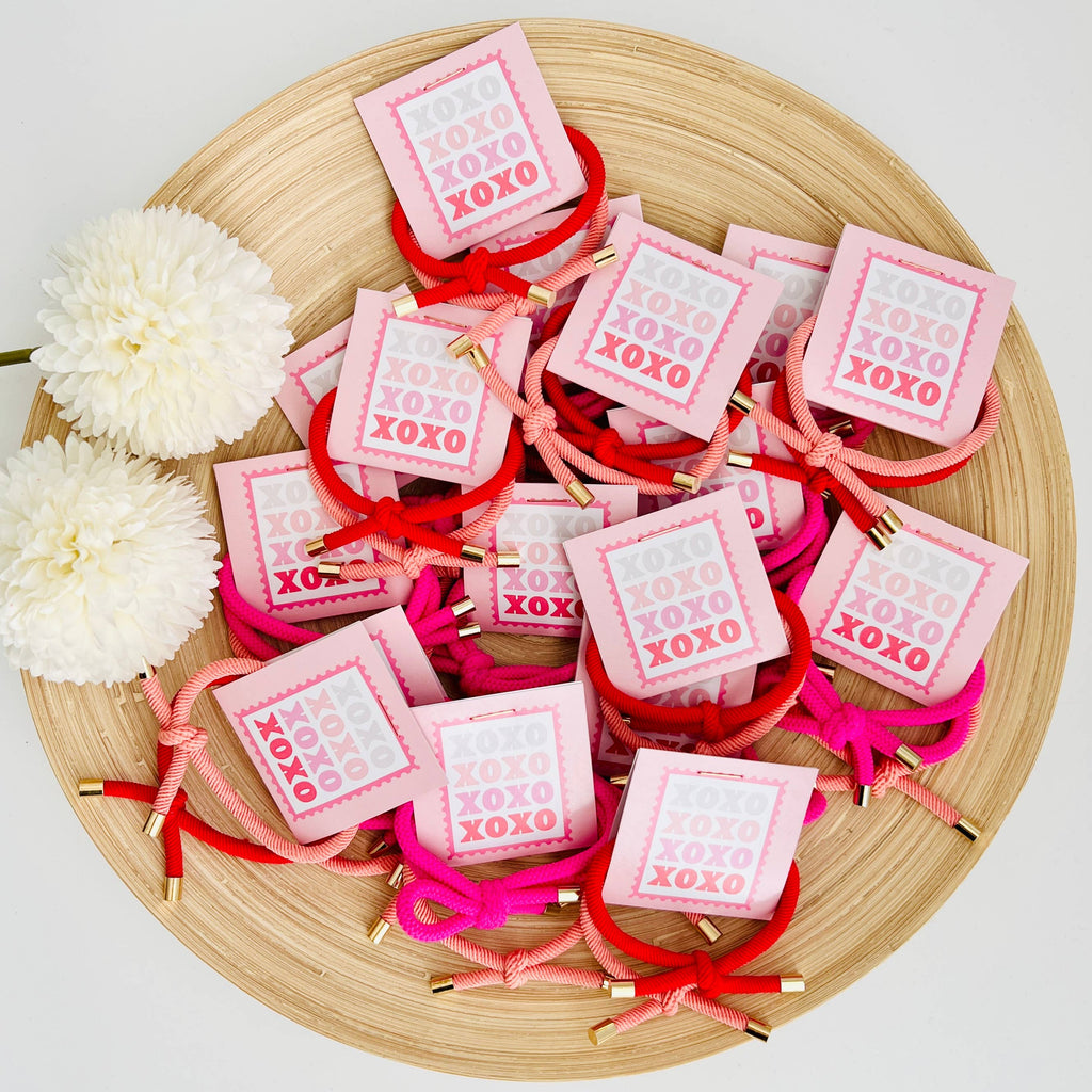"XOXO" Hair Tie Set