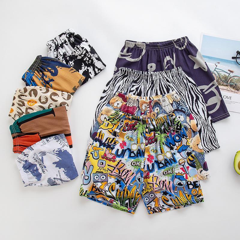 Beach Children's Shorts Cropped Loose Summer Thin