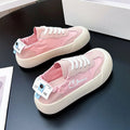 Female student height increasing thick soled sports board shoes casual shoes for women
