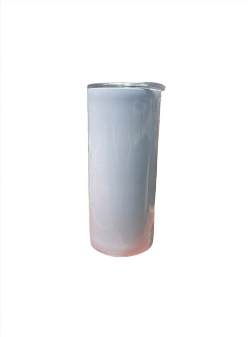 16oz Blank Sublimation Stainless Straight Tumbler kit W/Straw, Lid & Box BPA Free
