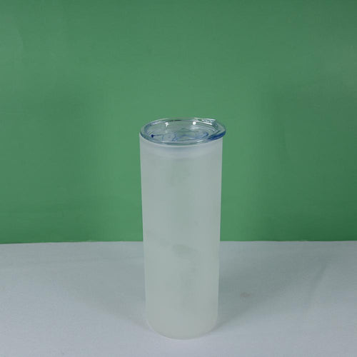 25oz Sublimation Blank Glass Tumbler (Clear or Frosted)