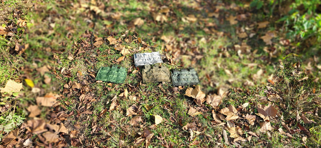 Jungle Green Dyed ACU Riflemen set 7 pouches