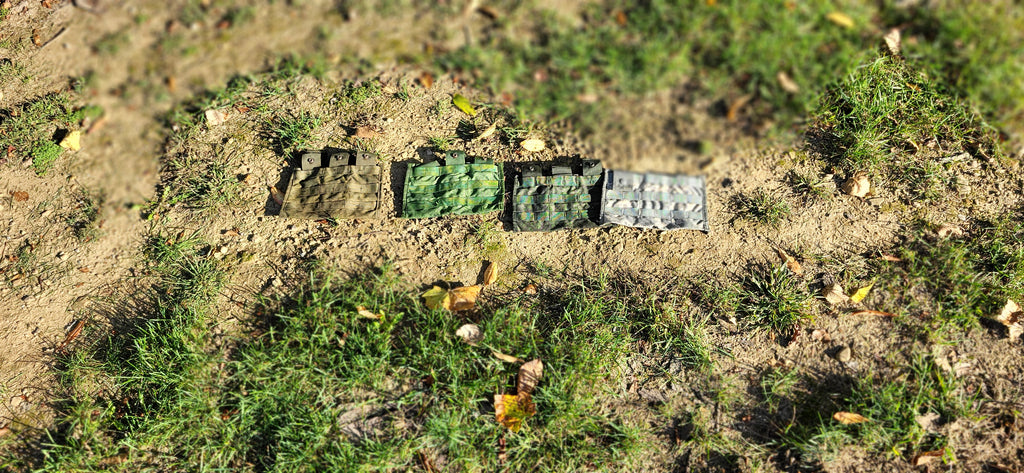 Jungle Green Dyed ACU Riflemen set 7 pouches