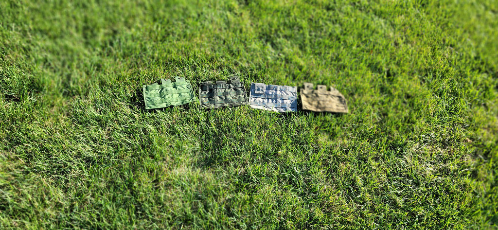 Forest Green dyed ACU Riflemen set 9 pouches